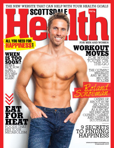 Roland Shoeman on the cover of Scottsdale Health Magazine