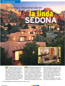 Shape en español article on Sedona Arizona by andrew freirich